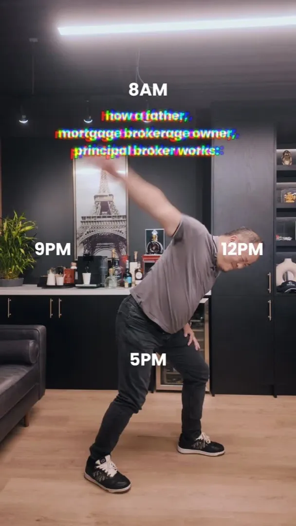 A mortgage agent's working hours